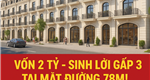 Sale gấp phân khu Thiên Hà vốn 2 tỷ – Sinh lời gấp 3 tại mặt đường 78m